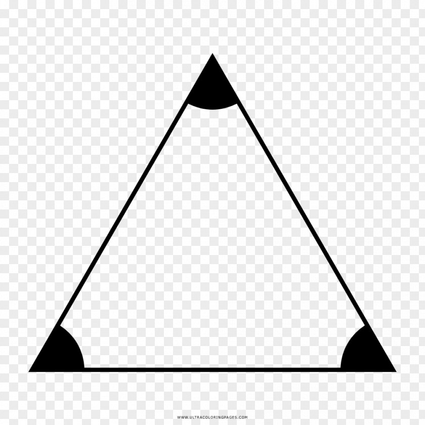 Triangle Equilateral Drawing Polygon PNG