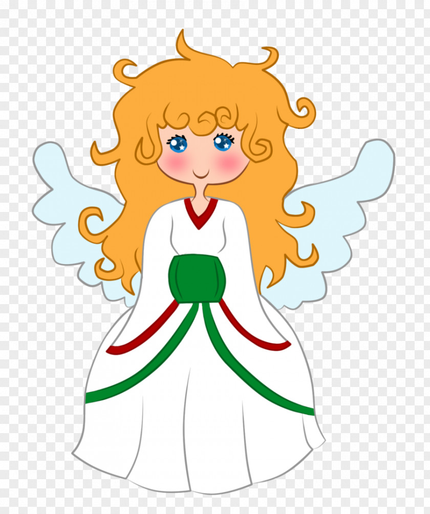 Christmas Angel Guardian Drawing PNG