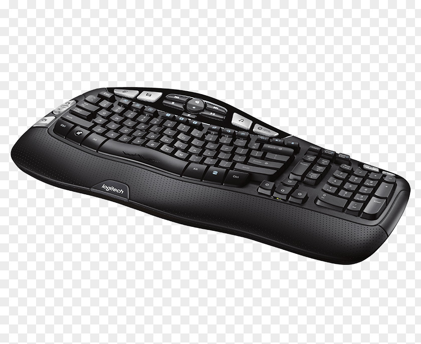 Computer Mouse Keyboard Logitech Wireless K350 PNG
