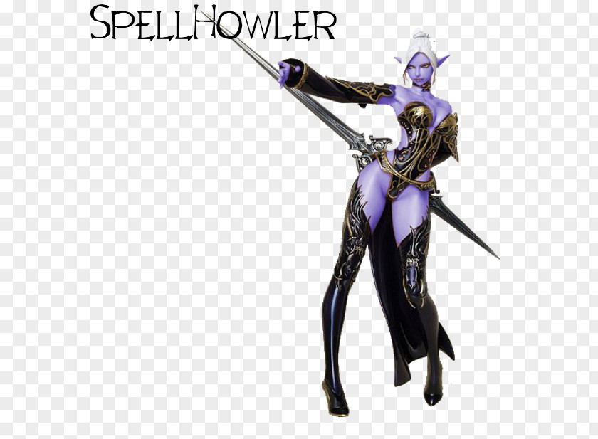 Elf Lineage II Dark Elves In Fiction Bardiche Role-playing Game PNG