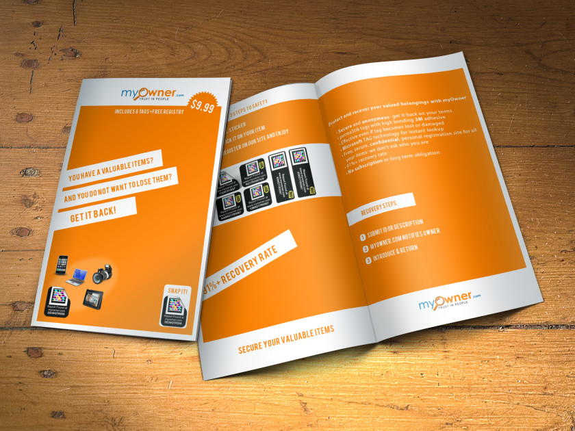 Brochure Triaz Digital Printing Flyer PNG