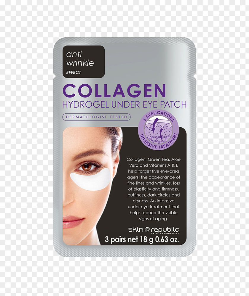 Eye Skin Republic Collagen Hydrogel Under Patch Eyepatch Care PNG