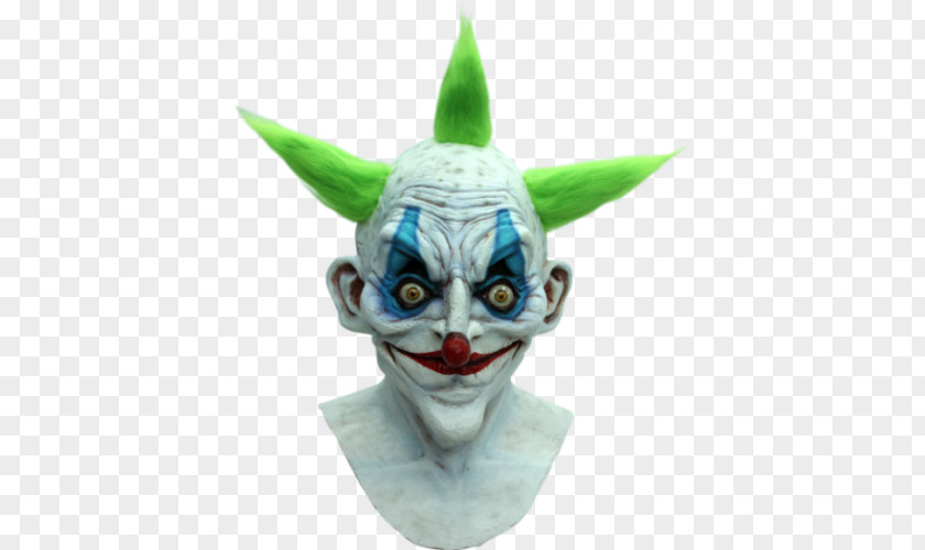 Mask Clown Evil Halloween Costume PNG