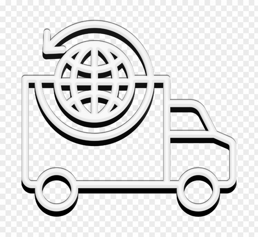 Truck Icon Ecommerce Global PNG