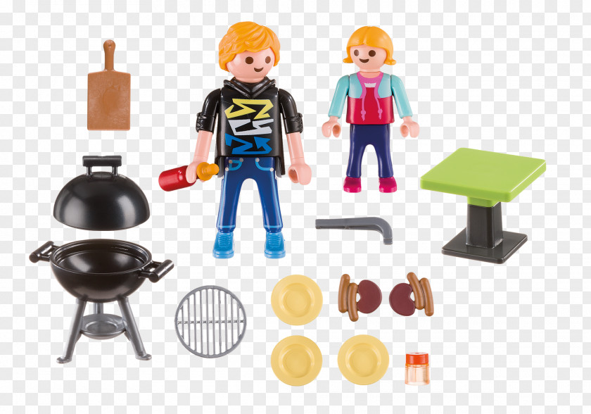 Barbecue Barbacoa Playmobil Asado Toy PNG