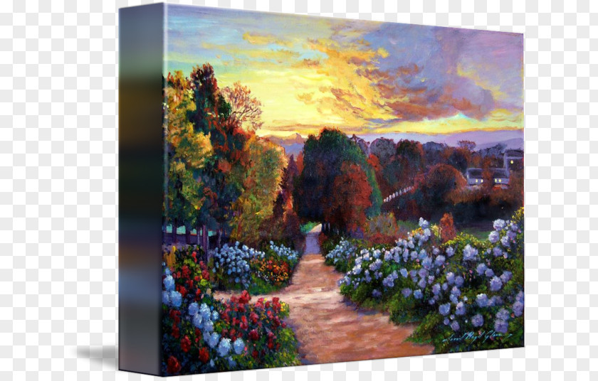 Early Summer Painting Art Canvas Print Acrylic Paint PNG