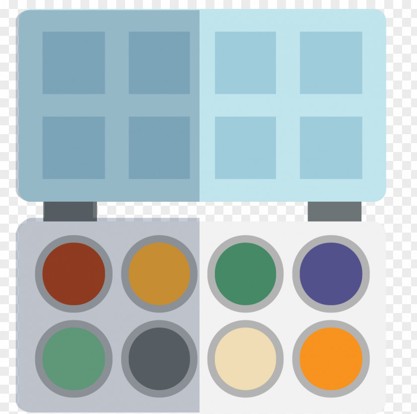Eight Kinds Of Buttons Material Oil Painting Pigment PNG