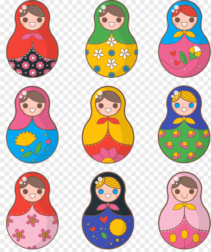 Matryoshka Doll T-shirt PNG