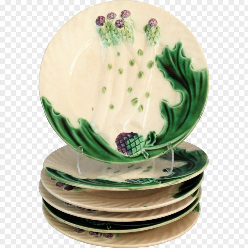 Artichokes France Plate Tableware Porcelain Ceramic PNG