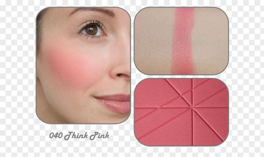 Blush Pink Lip Balm Cosmetics Shea Butter Face Powder Concealer PNG