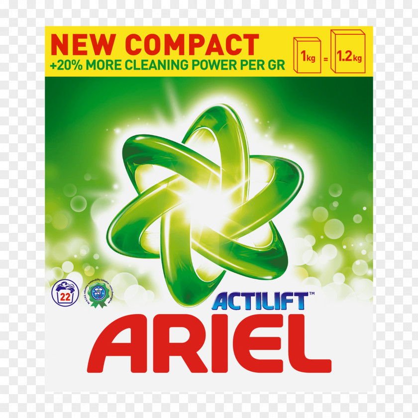 Colour Powder Ariel Laundry Detergent Stain Washing Machines PNG