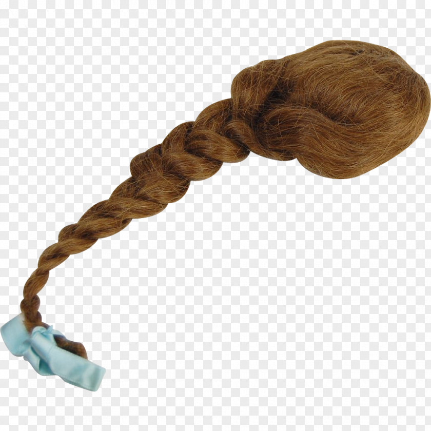 Hair Silk Braid Wig Tie Doll PNG