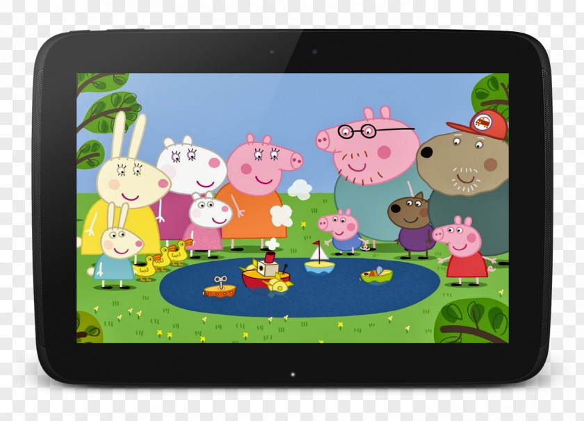 Peppa Jigsaw Puzzles YouTube Coloring Book The Boat Pond PNG