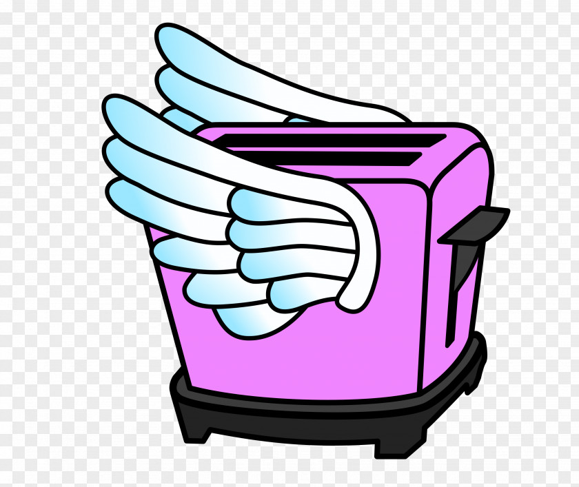 Toast Flying Toaster After Dark Clip Art PNG