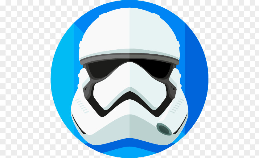 A White Helmet Stormtrooper Icon PNG