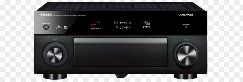 AV Receiver Yamaha Aventage RX-A1030 AVENTAGE RX-A1070 RX-A660 Audio PNG
