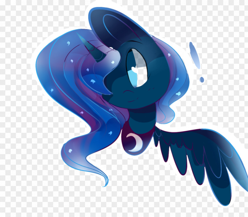 Dejected Princess Luna Twilight Sparkle Illustration Art Character PNG