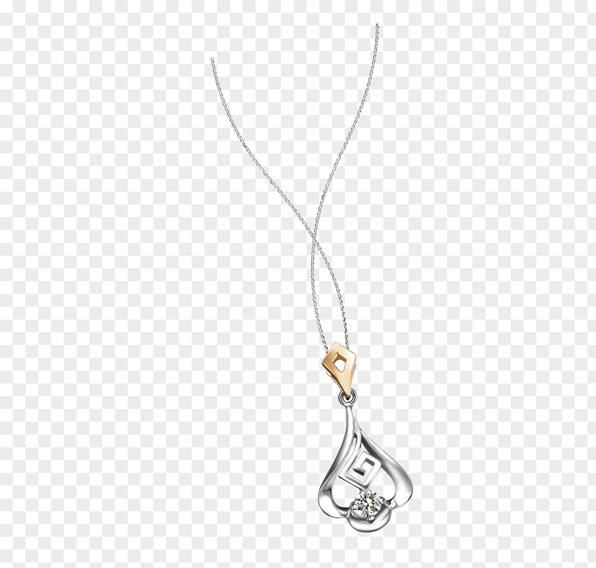 Diamond Necklace Pendant Jewellery PNG