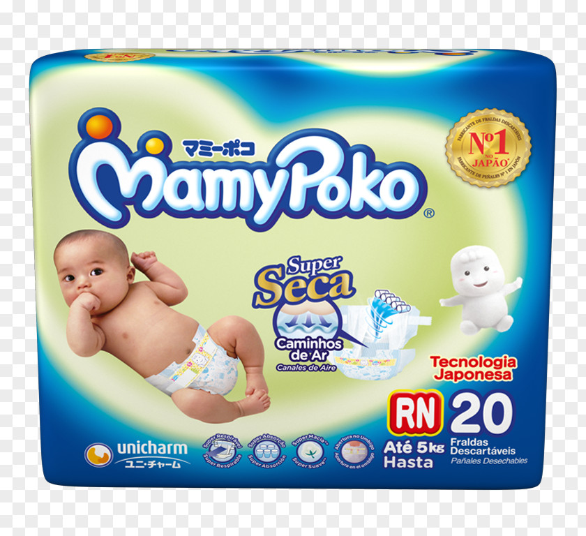 Fralda Diaper MamyPoko Infant Unicharm Disposable PNG