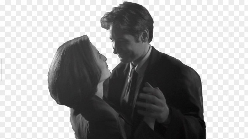 Modern Dance Fox Mulder Dana Scully Microphone Conversation PNG