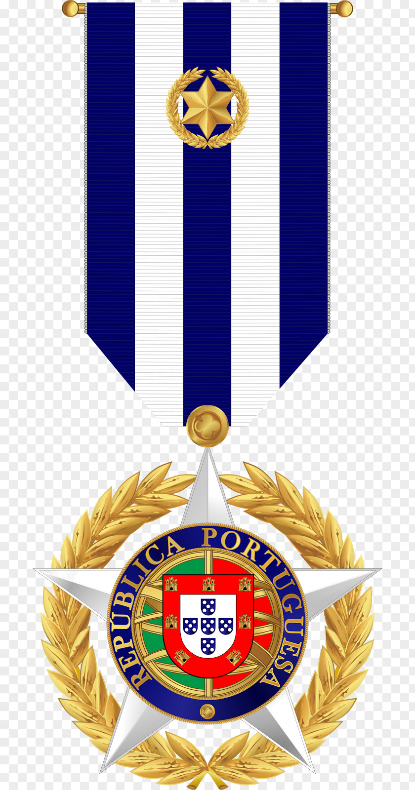 Medal Gold Military Heraldry Medalha De Mérito Militar PNG