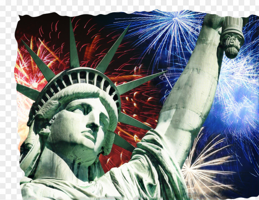 Pillow Statue Fourth Of July Background PNG