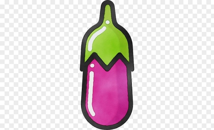 Plastic Bottle Green Eggplant PNG