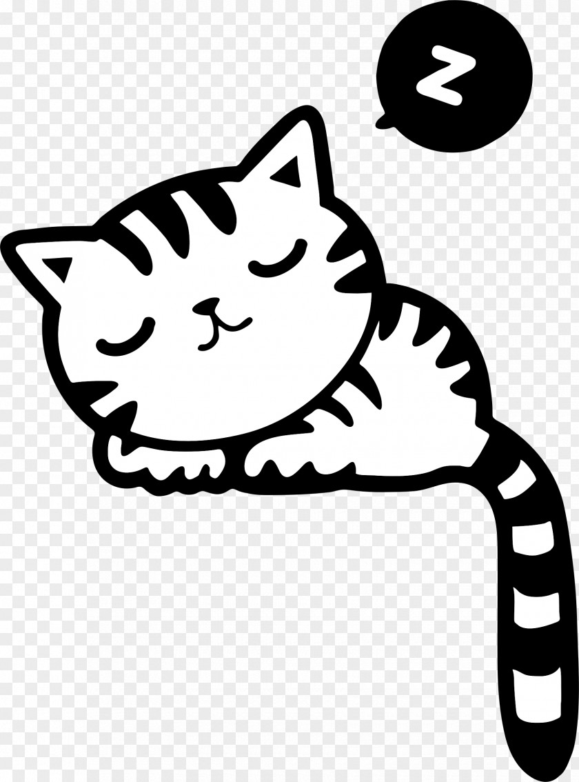 Sleep Cat Kitten Clip Art PNG