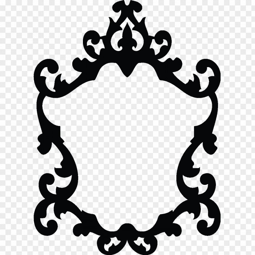 Baroque Picture Frames Chandelier Antique Stock Photography PNG