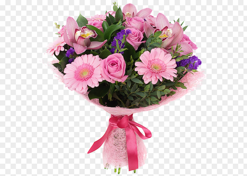 Bouquet Of Orchids Flower Garden Roses Свадебный букет Wedding PNG