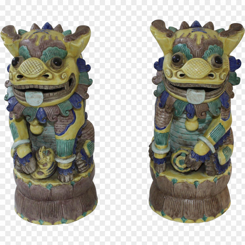 Chinese Pottery Figurine PNG