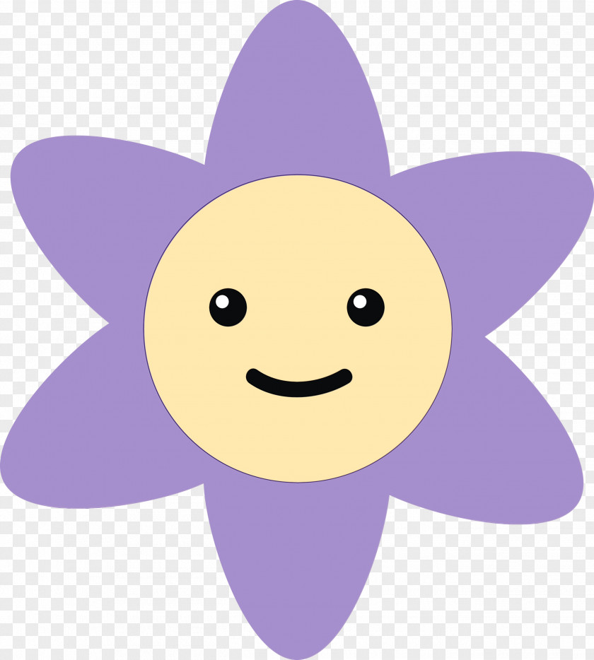 Flower Smile Cartoon Flowerpot Royalty-free PNG