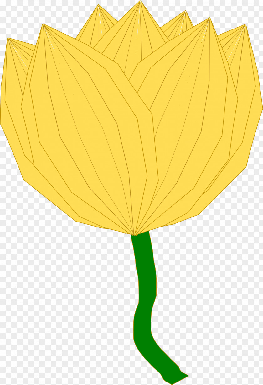 Green Flower Yellow Clip Art PNG
