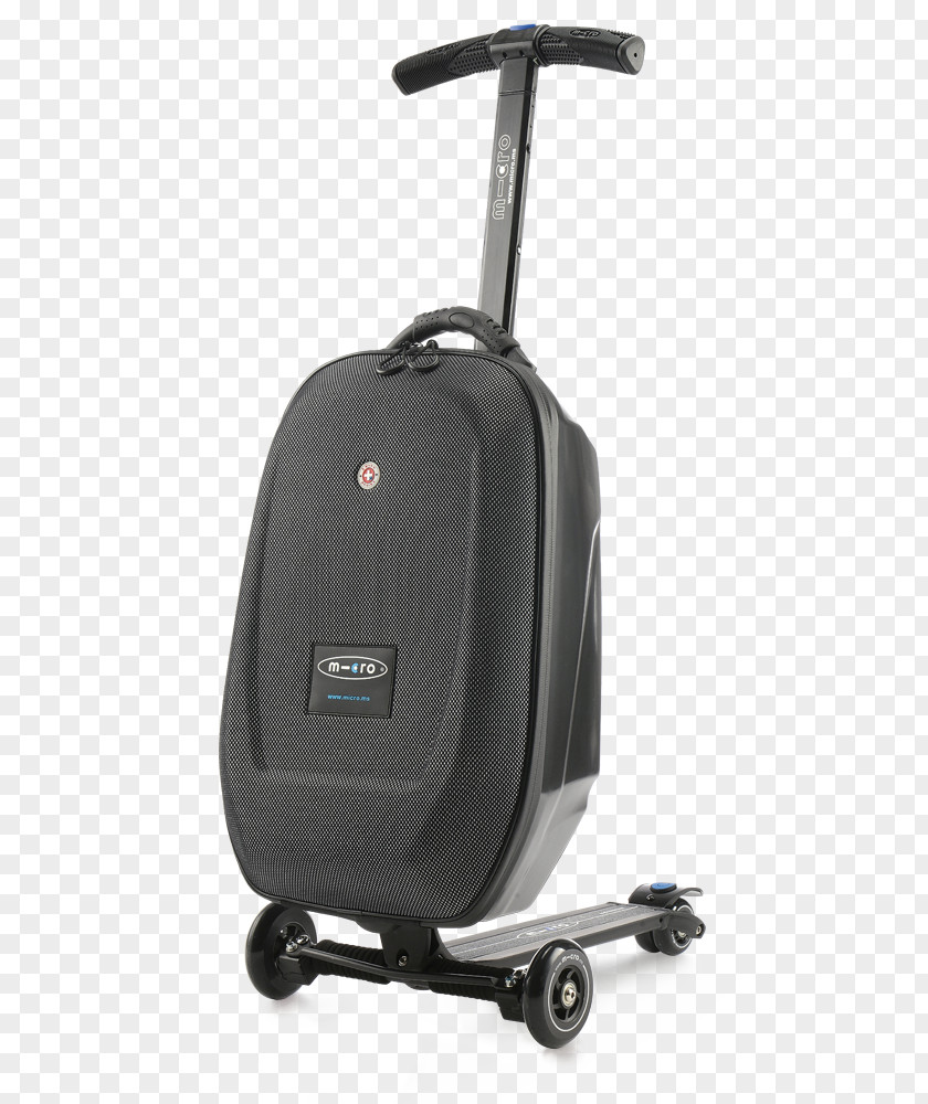 Scooter Baggage Suitcase Hand Luggage Travel PNG