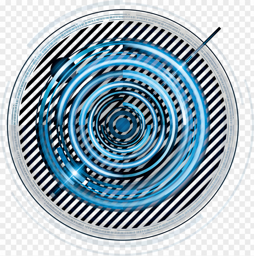 Blue Sci-fi Circle Science Fiction Icon PNG