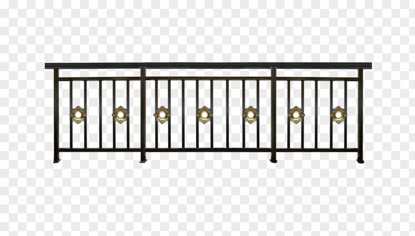 Iron Fence Balcony Metal Handrail Wrought Aluminium PNG