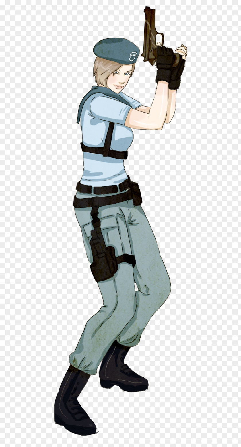 Jill Valentine Cartoon Mercenary Profession Character PNG