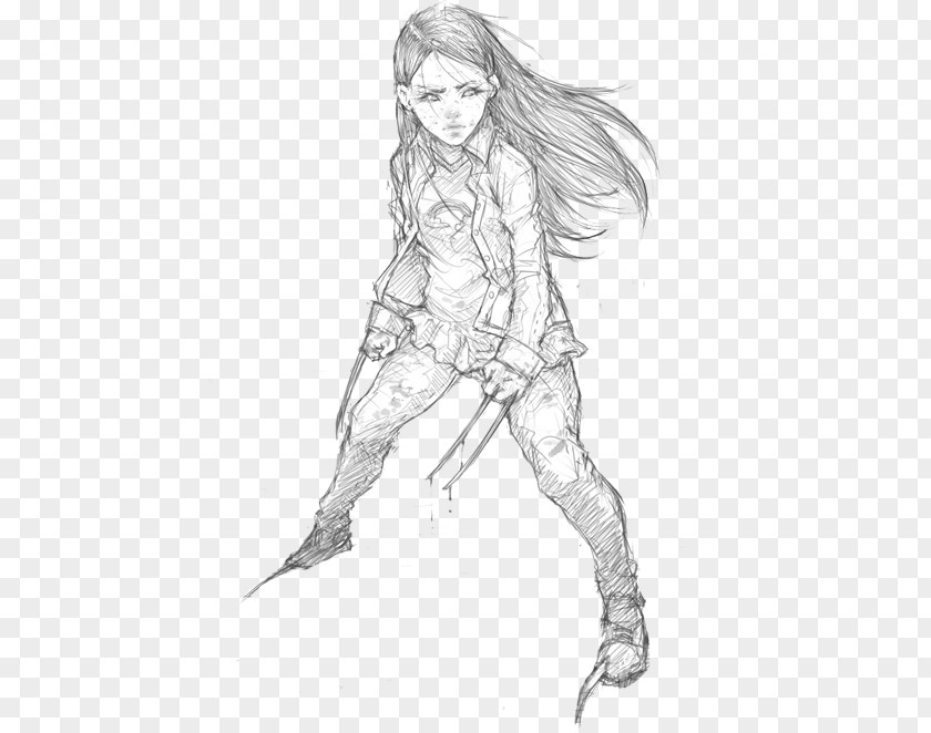 Laura Kinney X-23 Wolverine Logan X-Men Mutant PNG