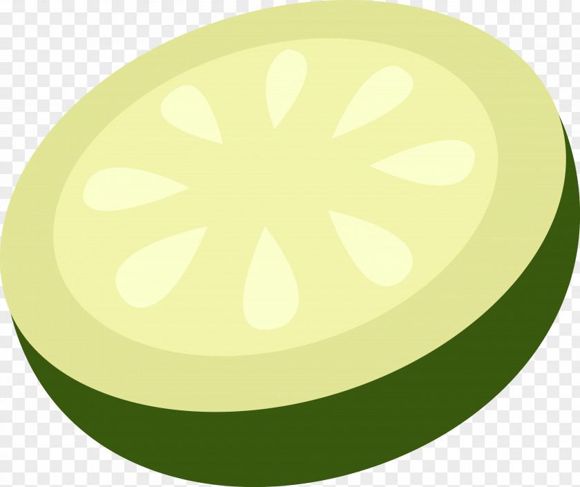 Melon Slice Cliparts Green Fruit Circle PNG