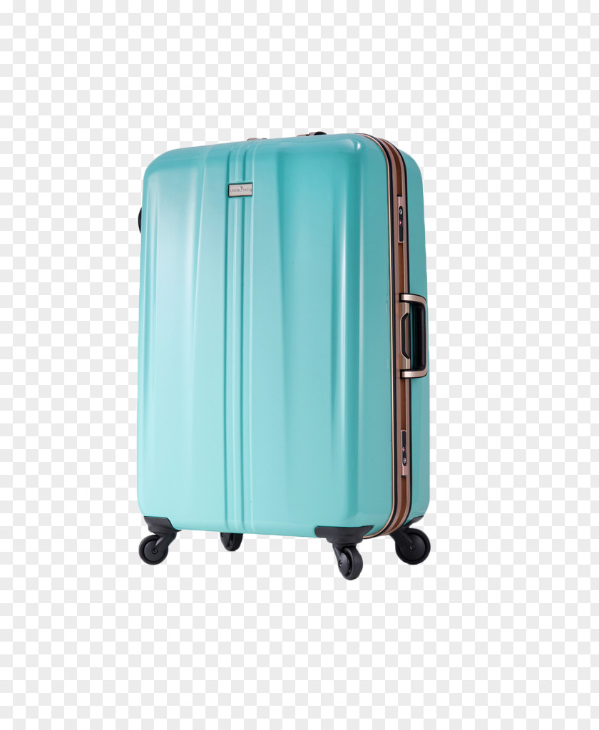 Beautiful Blue Suitcase Actual Product Hand Luggage Baggage PNG
