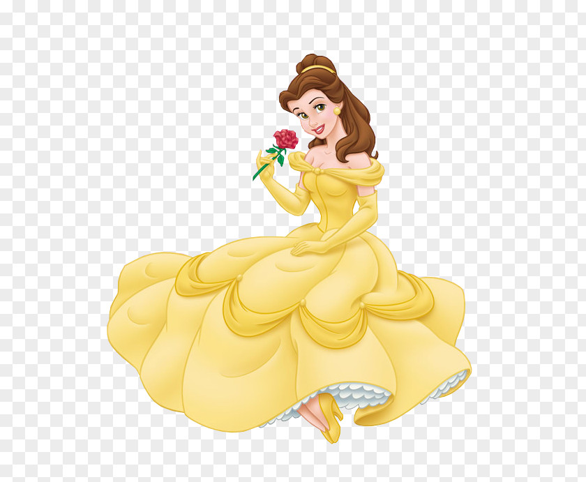 Belle Beast Cinderella Ariel Princess Aurora PNG
