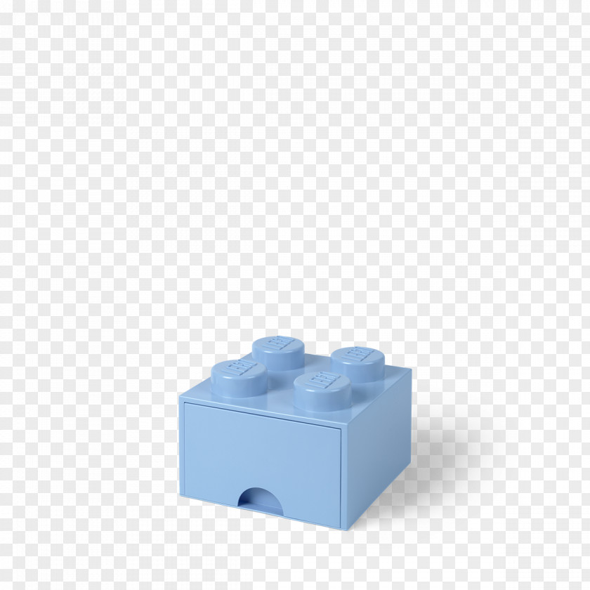 Box Blue LEGO Toy Drawer PNG