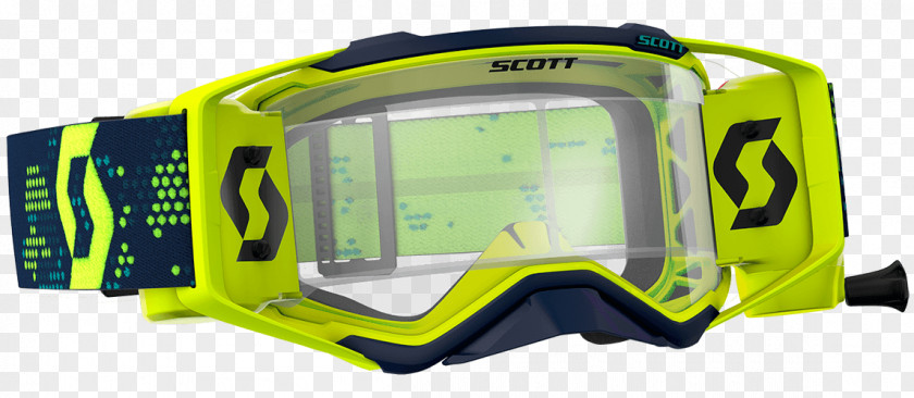 Motocross Scott Sports Prospect Goggles Motorcycle PNG