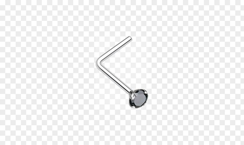 Nose Piercing Body Jewellery Silver PNG