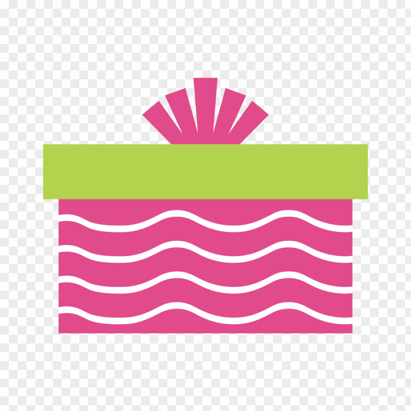 Pink Decorative Box Gift Birthday Cake Clip Art PNG