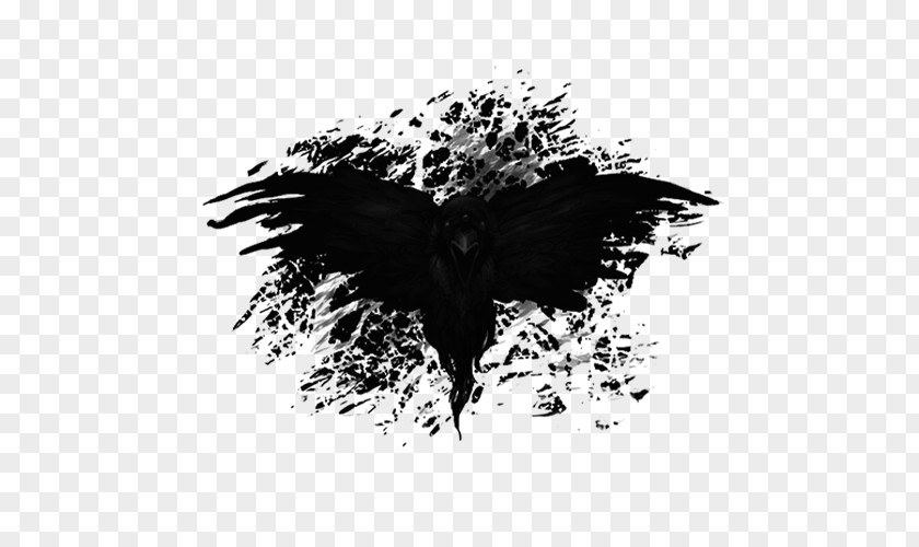 Three Eyed Raven Bran Stark Desktop Wallpaper Black M Computer Font PNG