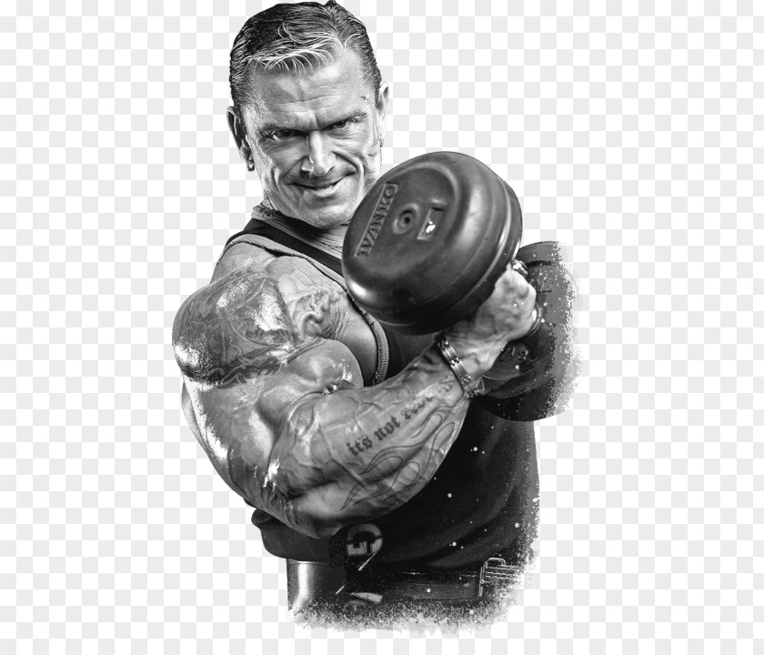 Bodybuilding Lee Priest Black And White Muscular Development PNG