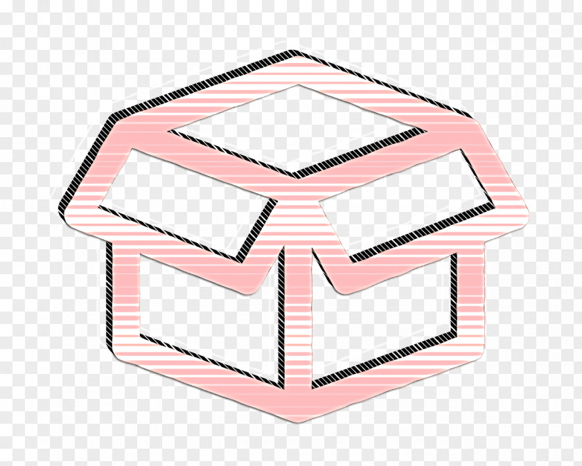 Delivery Icon Box Open PNG