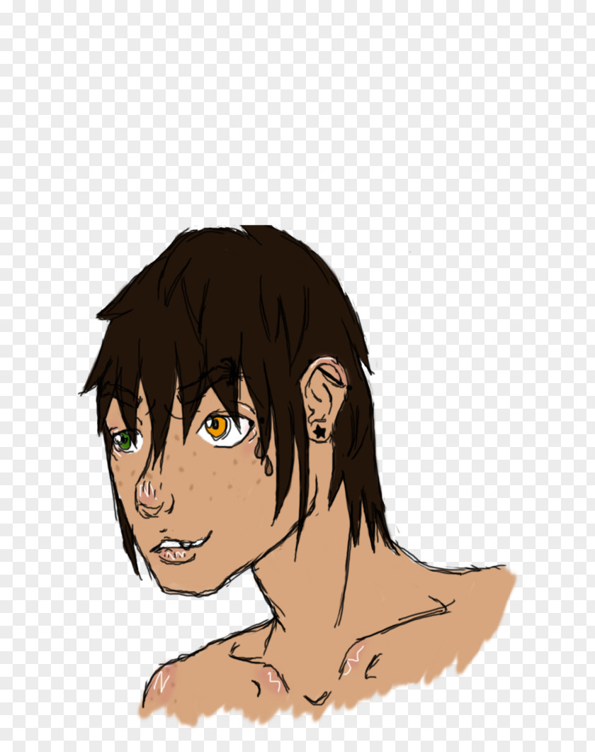 Ear Brown Hair Homo Sapiens Cheek PNG