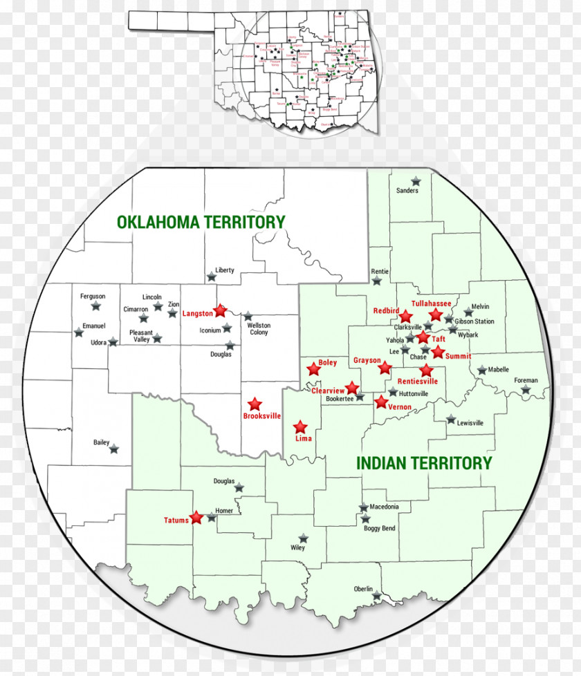 Map Oklahoma Coverage City PNG